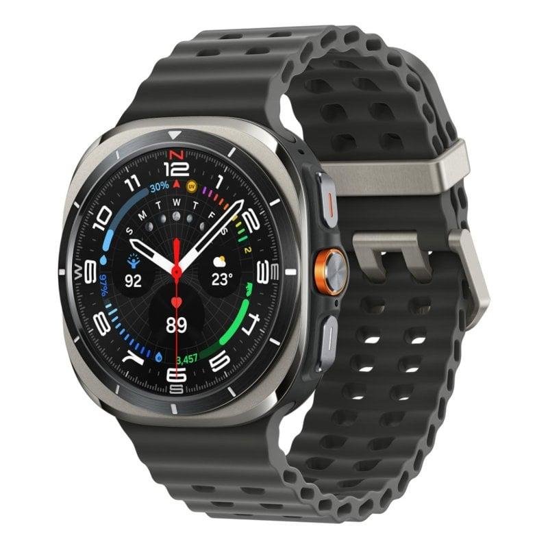 Detalle de Samsung Galaxy Watch Ultra 4G eSIM: GPS, NFC y Titanio para aventureros y profesionales
