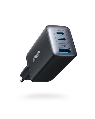 Detalle de Anker Chargeur USB C Nano II 65W, Station 3 Ports — compact et puissant