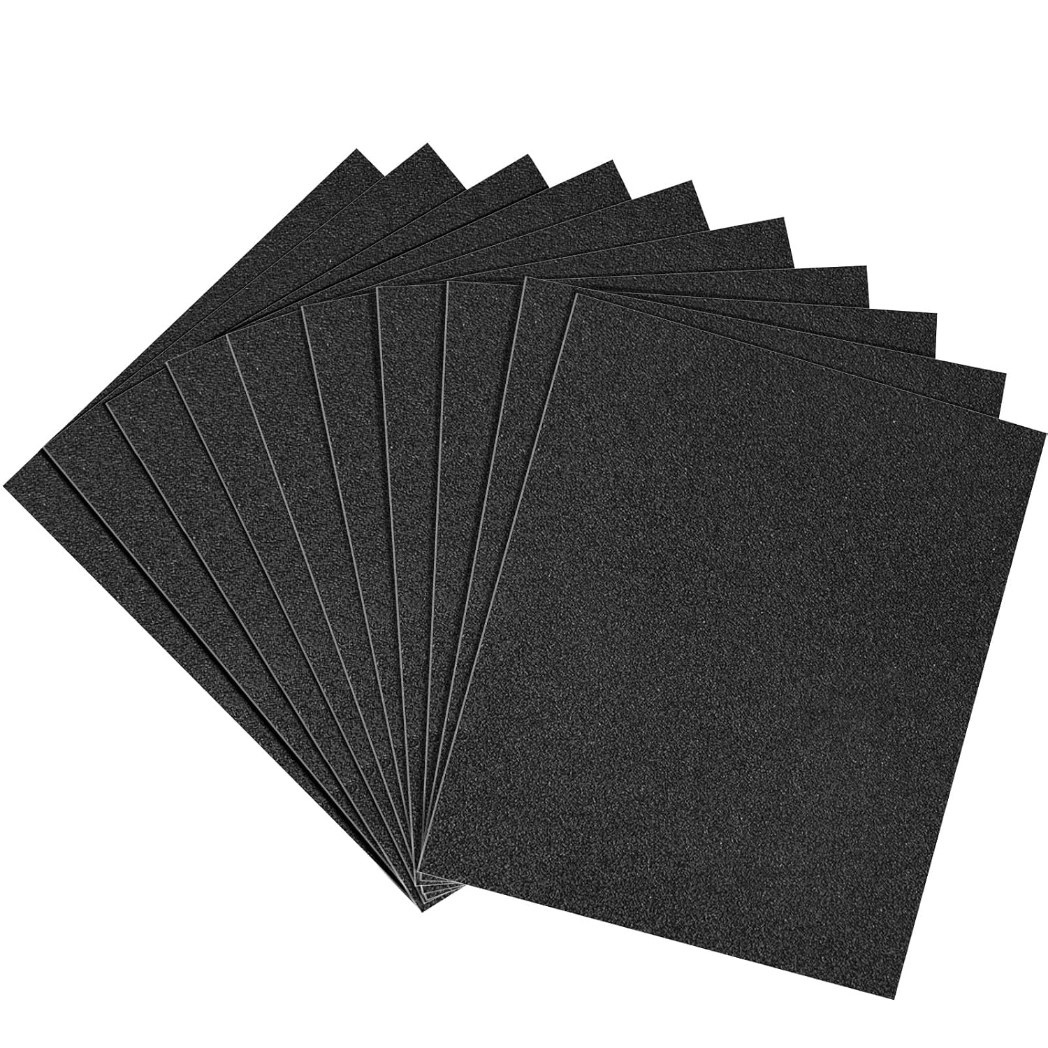 Detalle de Shineboc 80 Grit Sandpaper, 9 x 11-Inch Wet/Dry Sheets, 10-Pack