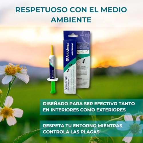 Thumbnail 5 de ANTICIMEX Pack 2 Gel Mata Hormigas 10 g: gel mata hormigas para interior y exterior, con aplicador de precisión
