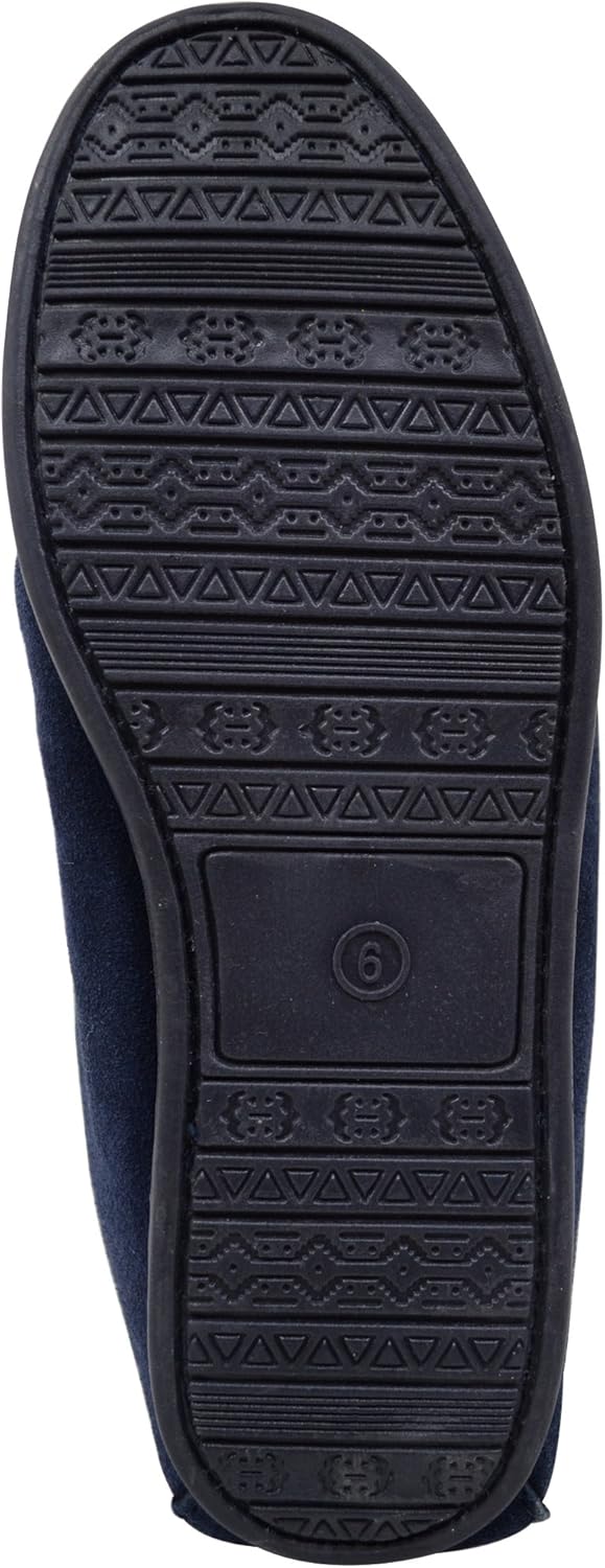 Thumbnail 6 de ABSOLUTE FOOTWEAR Ladies Suede Sheepskin Moccasins with Rubber Sole