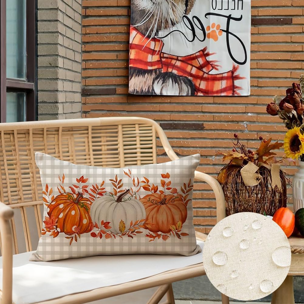 Detalle 2 de RABUSOFA Fall Pillow Cover 12x20