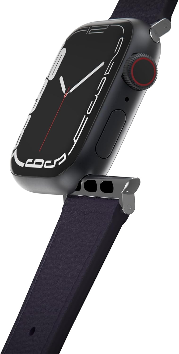 Detalle de OtterBox Symmetry Cactus Leather: cinturino viola per Apple Watch 40/41/42mm in pelle di cactus