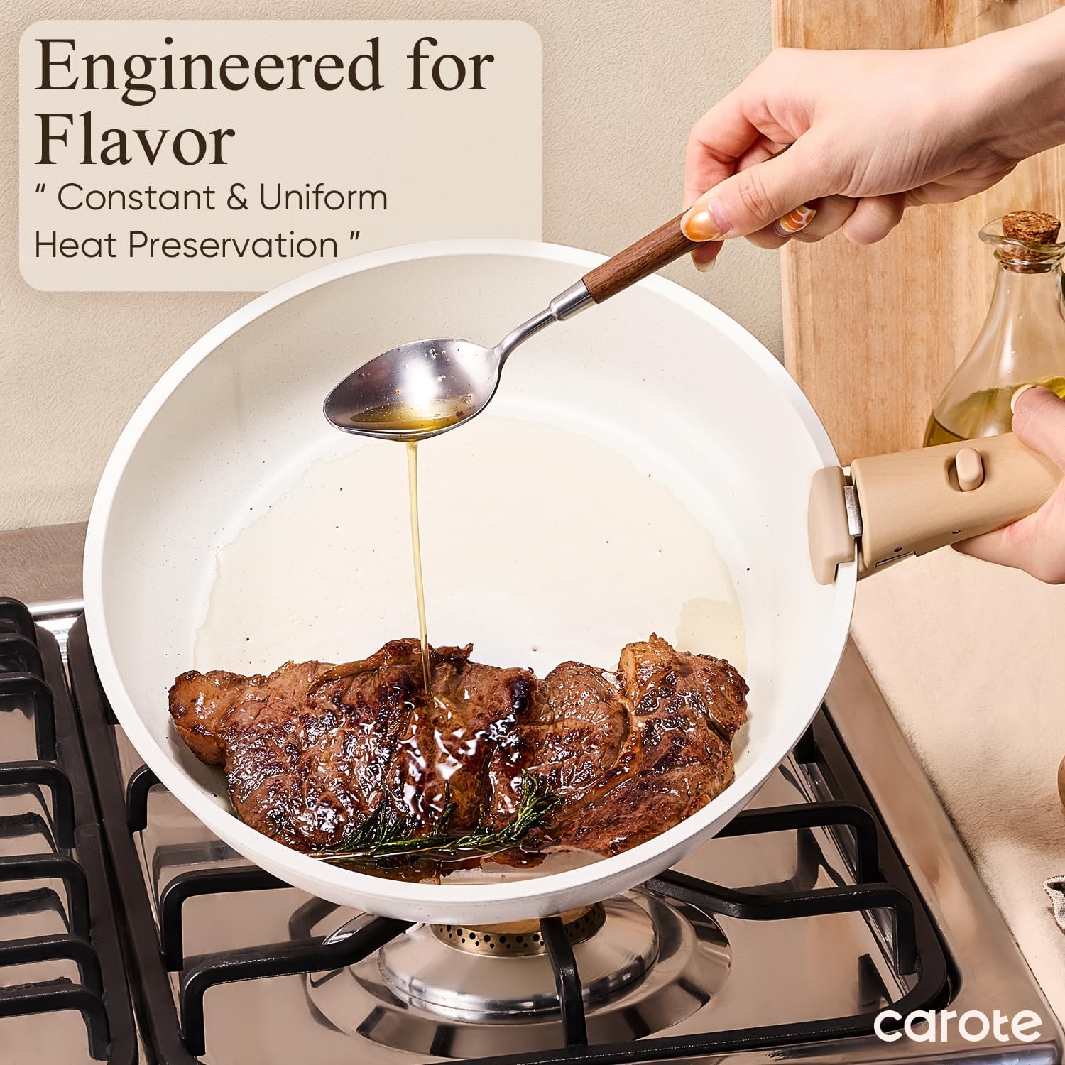Thumbnail 5 de CAROTE 19pcs Cookware Set