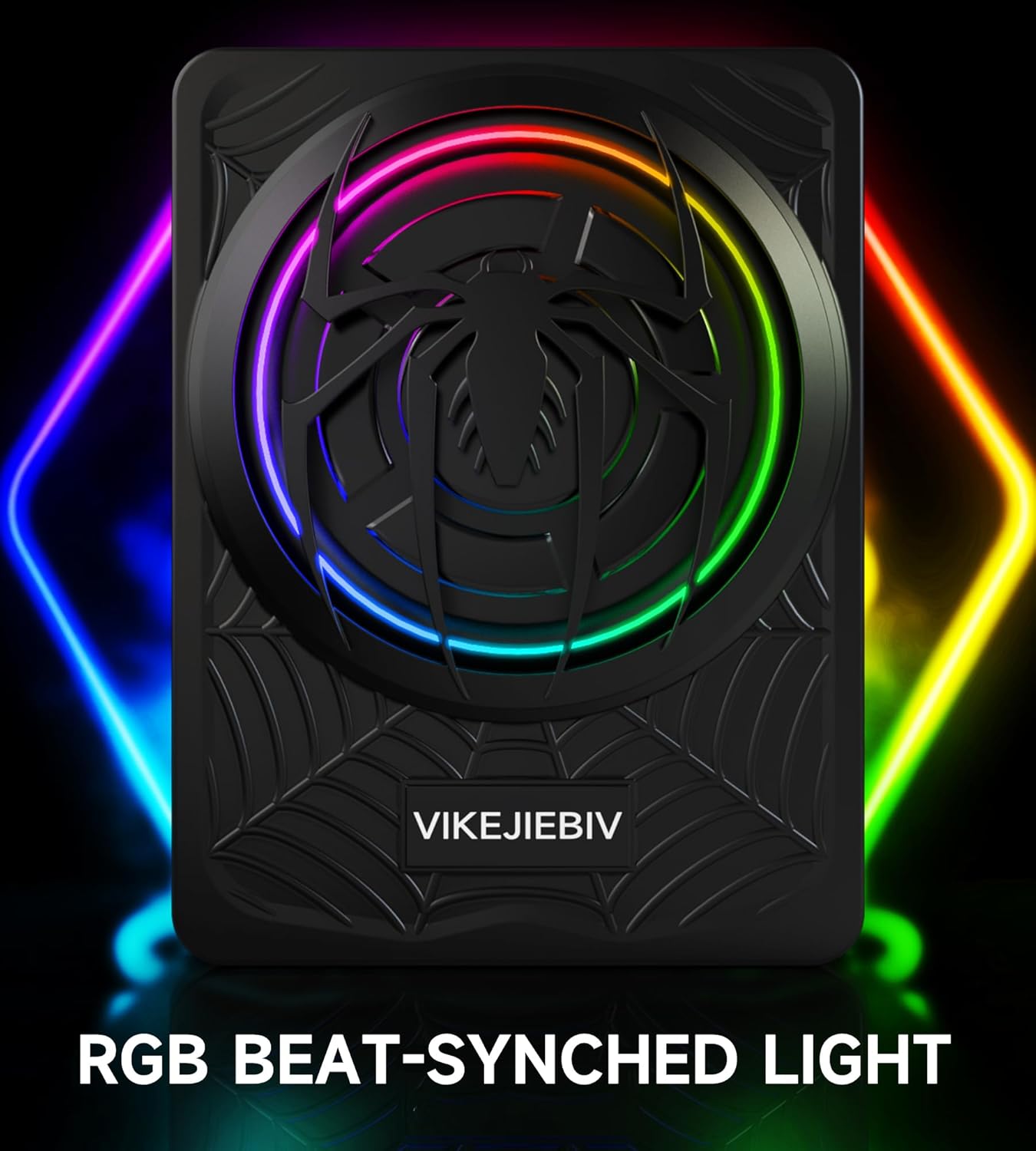 Thumbnail 4 de VIKEJIEBIV 1200W RGB Underseat Car Subwoofer & Amp Kit