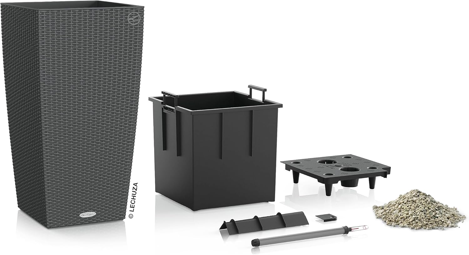 Thumbnail 2 de LECHUZA CUBICO Cottage 40 granito 15242