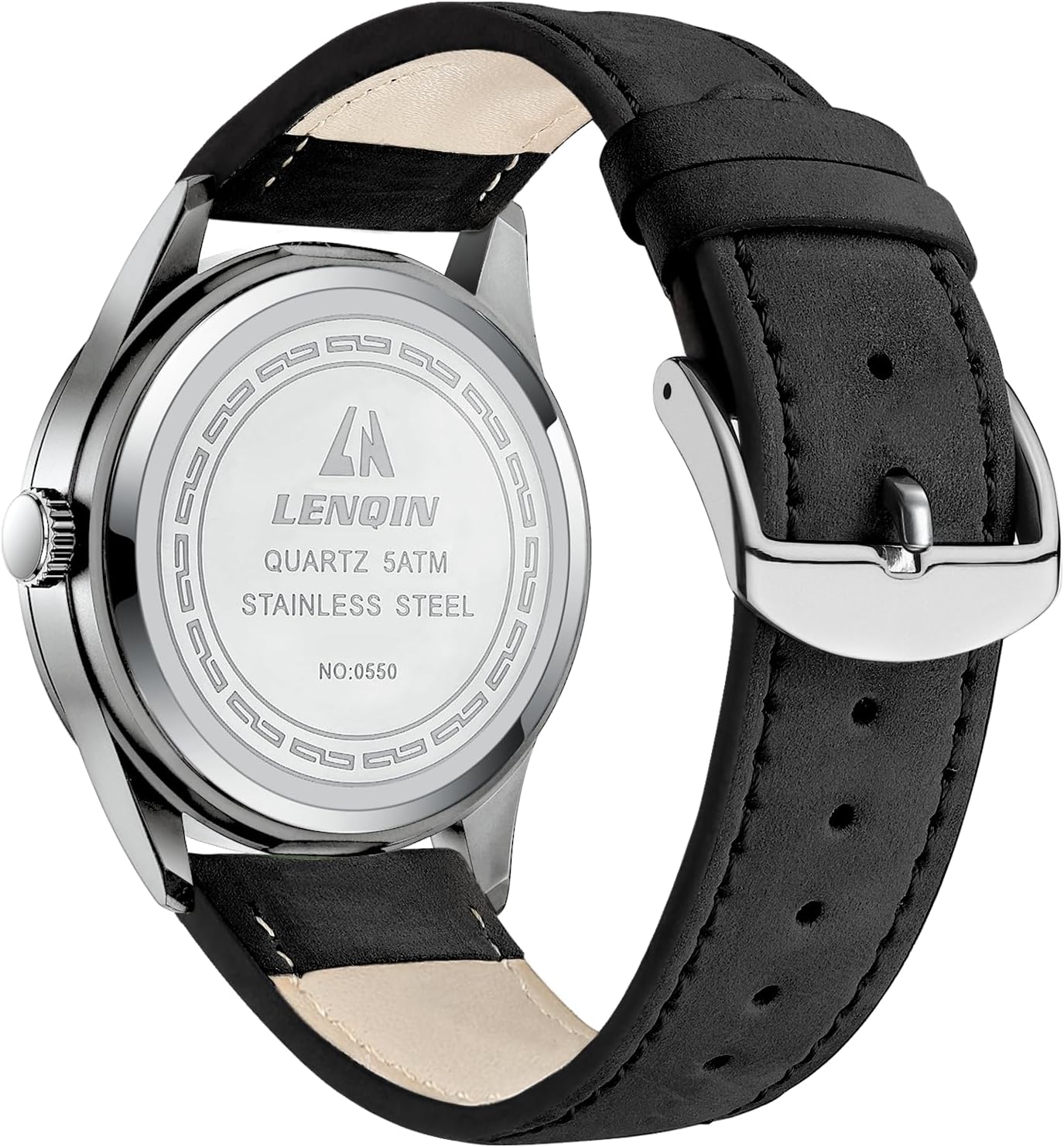 Thumbnail 1 de LN LENQIN Herren Militär-Uhr mit Analog-Quarz, Datumsanzeige & 30M Wasserdichtheit