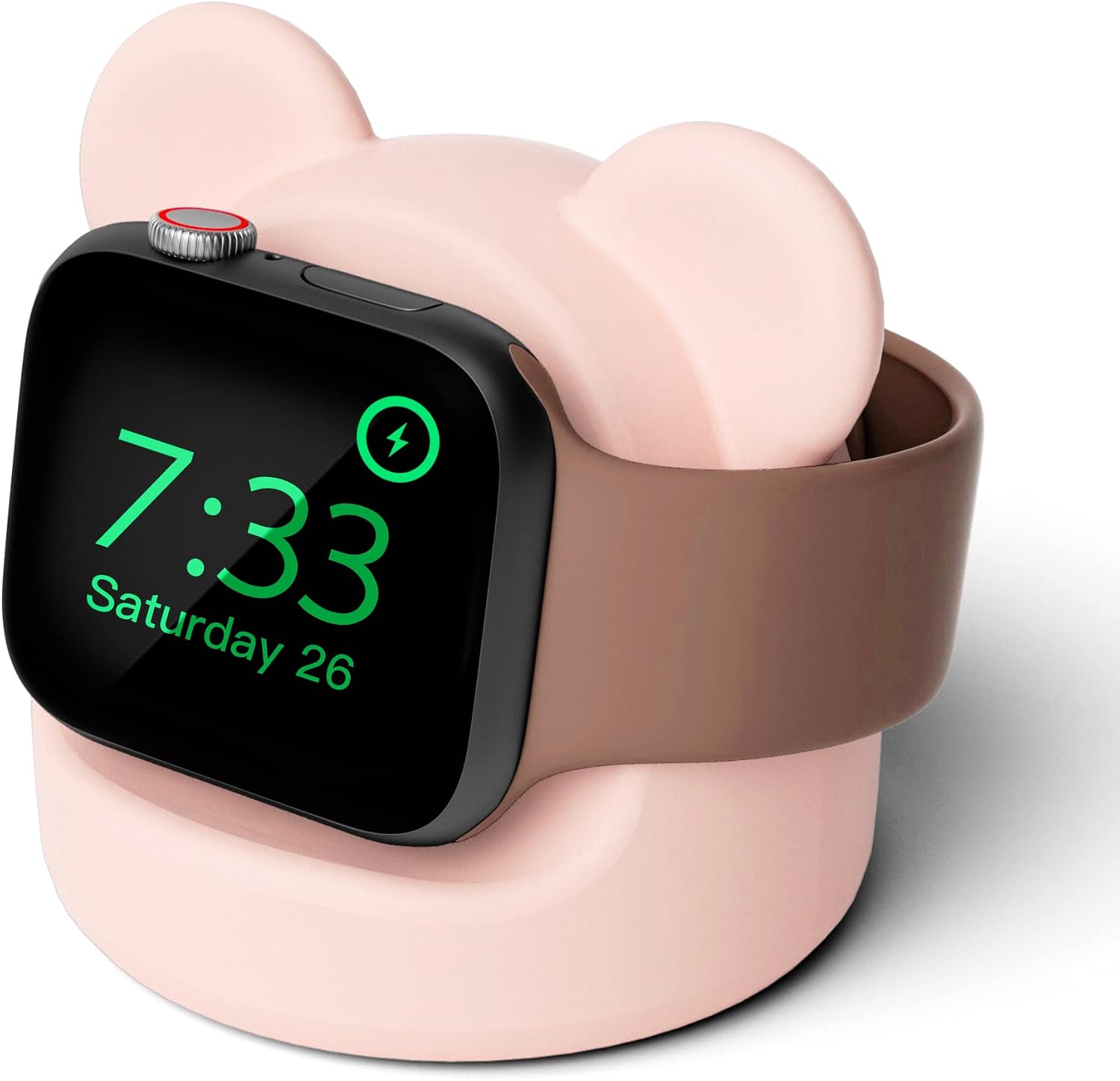 Detalle de ELETIUO Apple Watch Charging Stand Pink