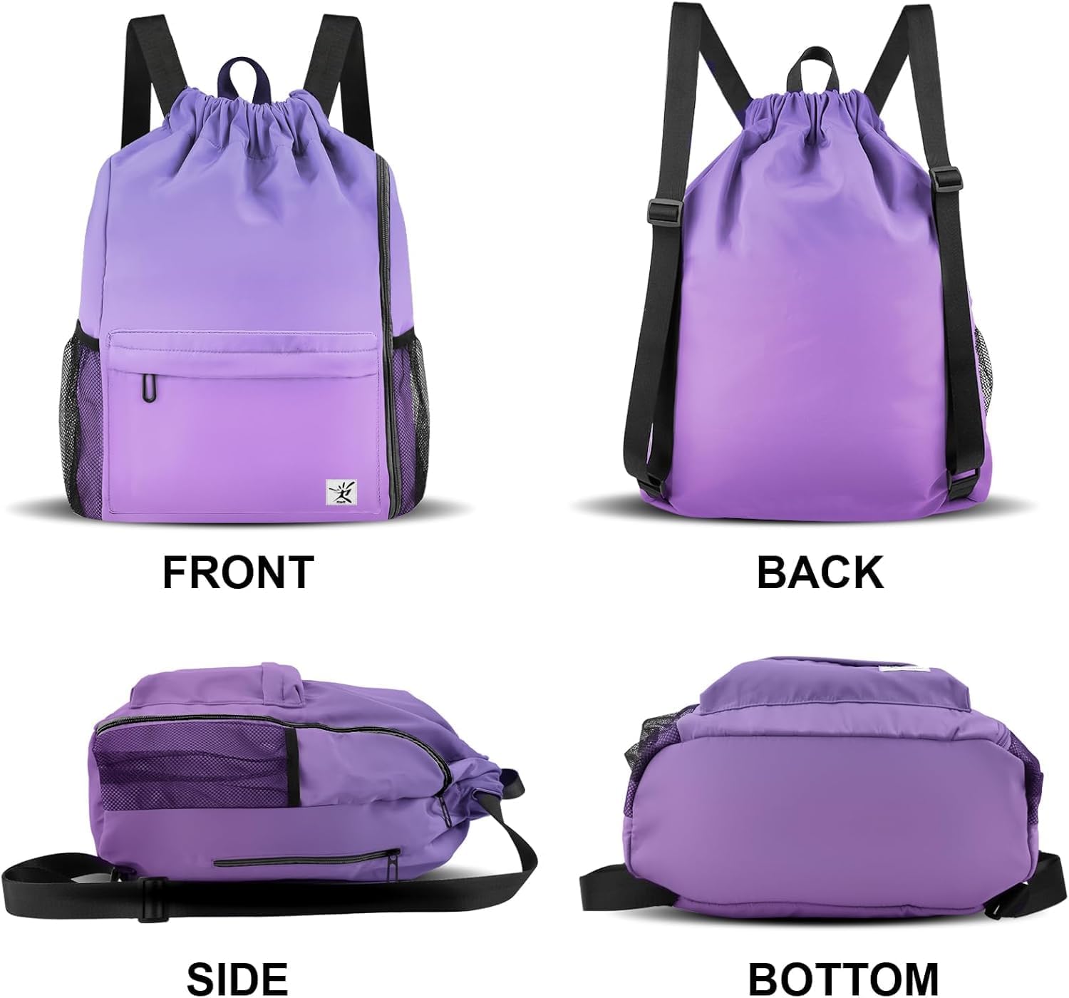 Detalle 2 de Risefit Waterproof Swimming Bag drawstring backpack