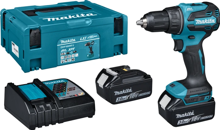 Detalle 2 de Makita DDF490RFJ Akku-Bohrschrauber 38 mm