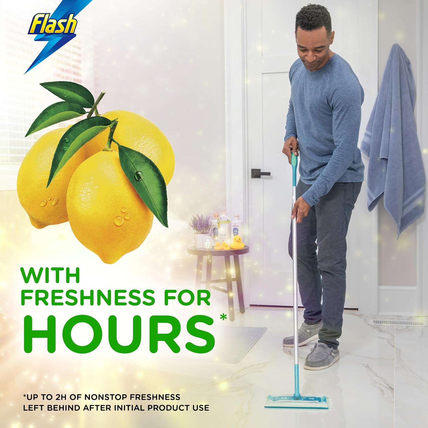 Thumbnail 6 de Flash Speedmop Starter Kit 1 Handle, 24 Refills 🧹
