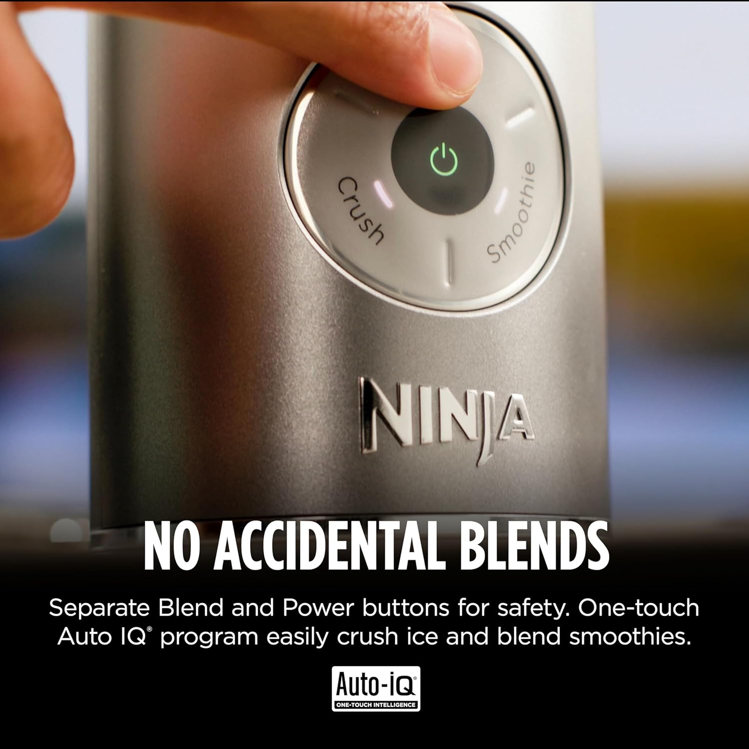 Detalle de Ninja Blast Max: Portable 22 oz Blender with Twist & Go, 3 Auto IQ Programs, Cordless, Pink