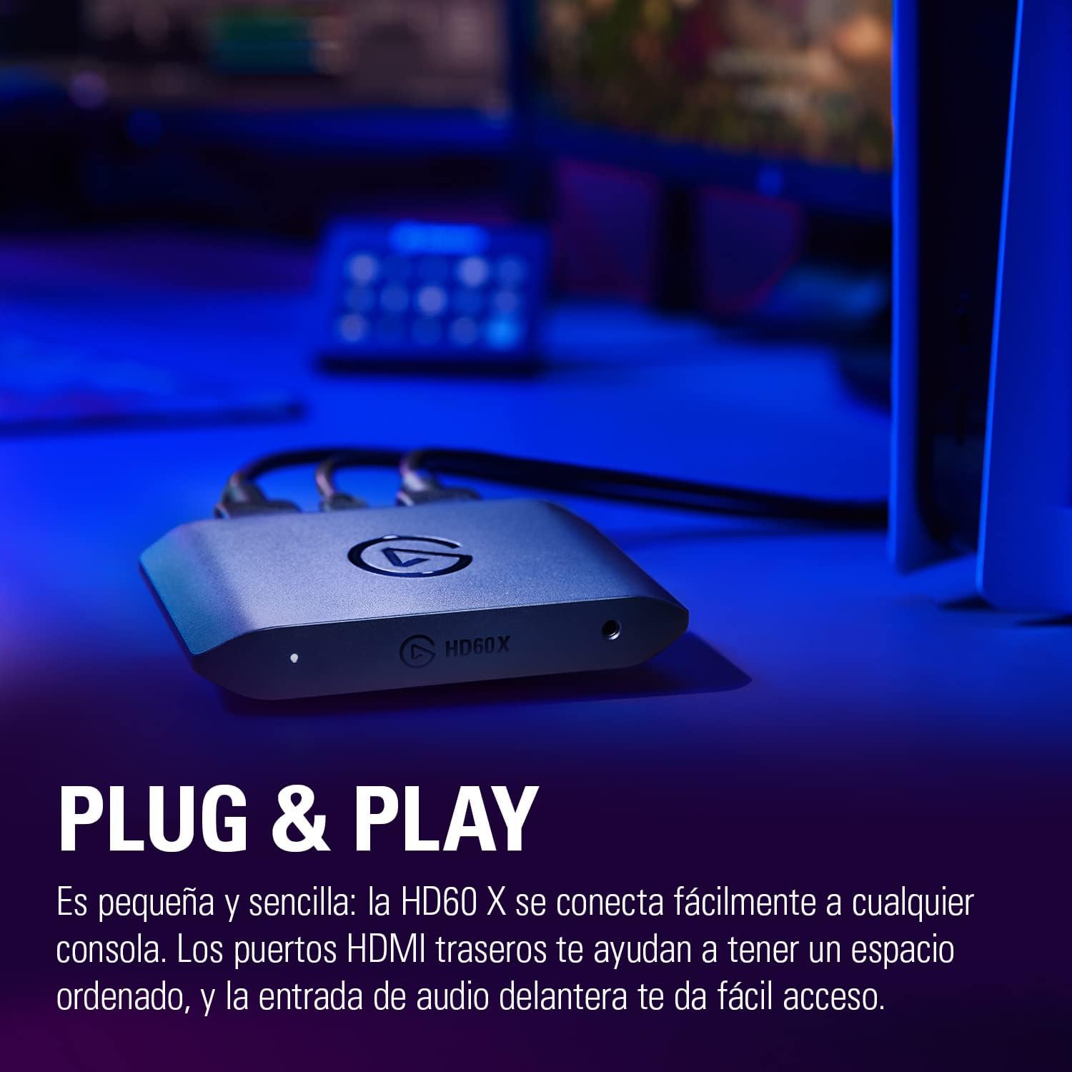 Detalle 2 de Elgato HD60 X capturadora 1080p60 HDR10