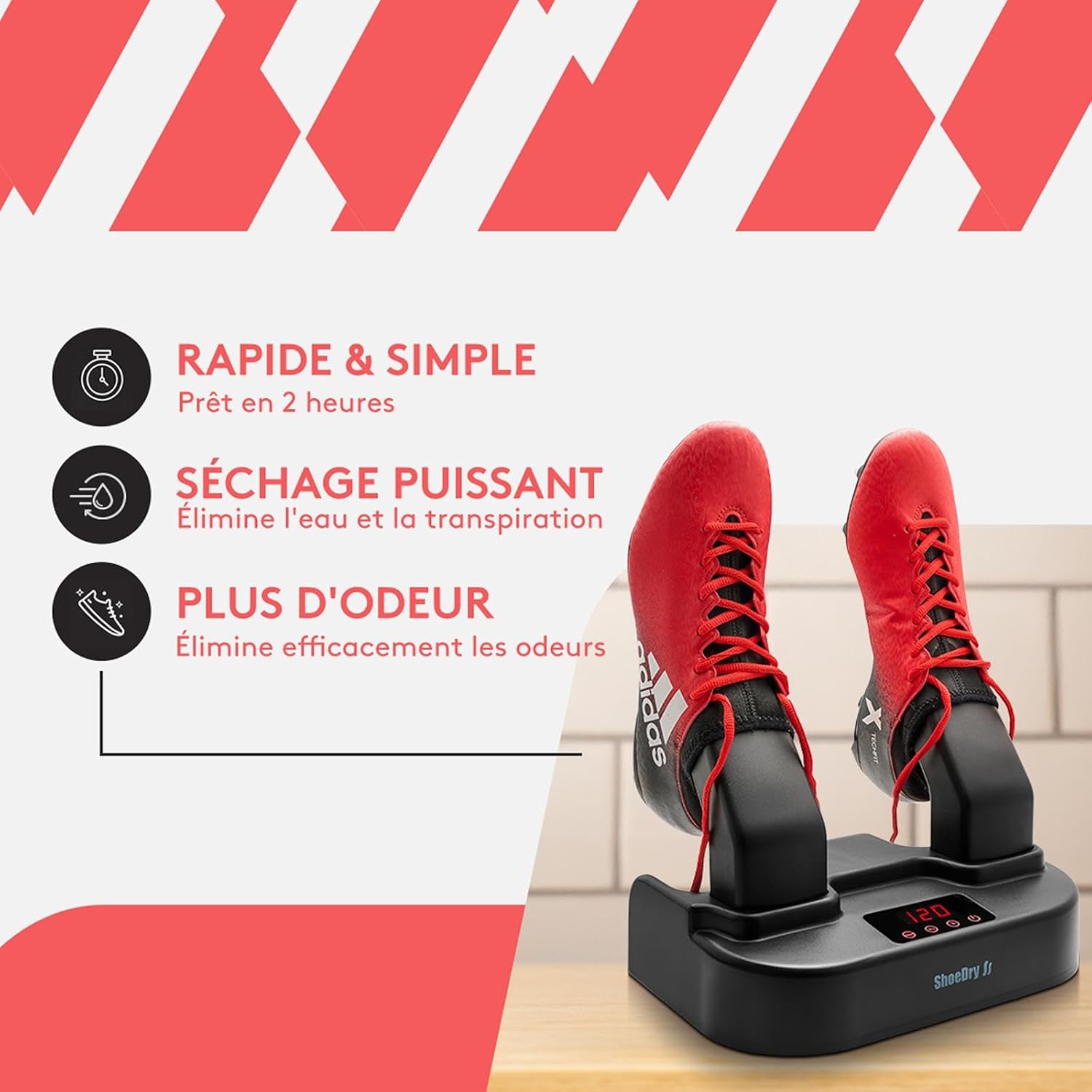 Thumbnail 2 de SHOEDRY Ozone: Sèche-Chaussures & Rafraîchisseur à l’Ozone pour vos équipements