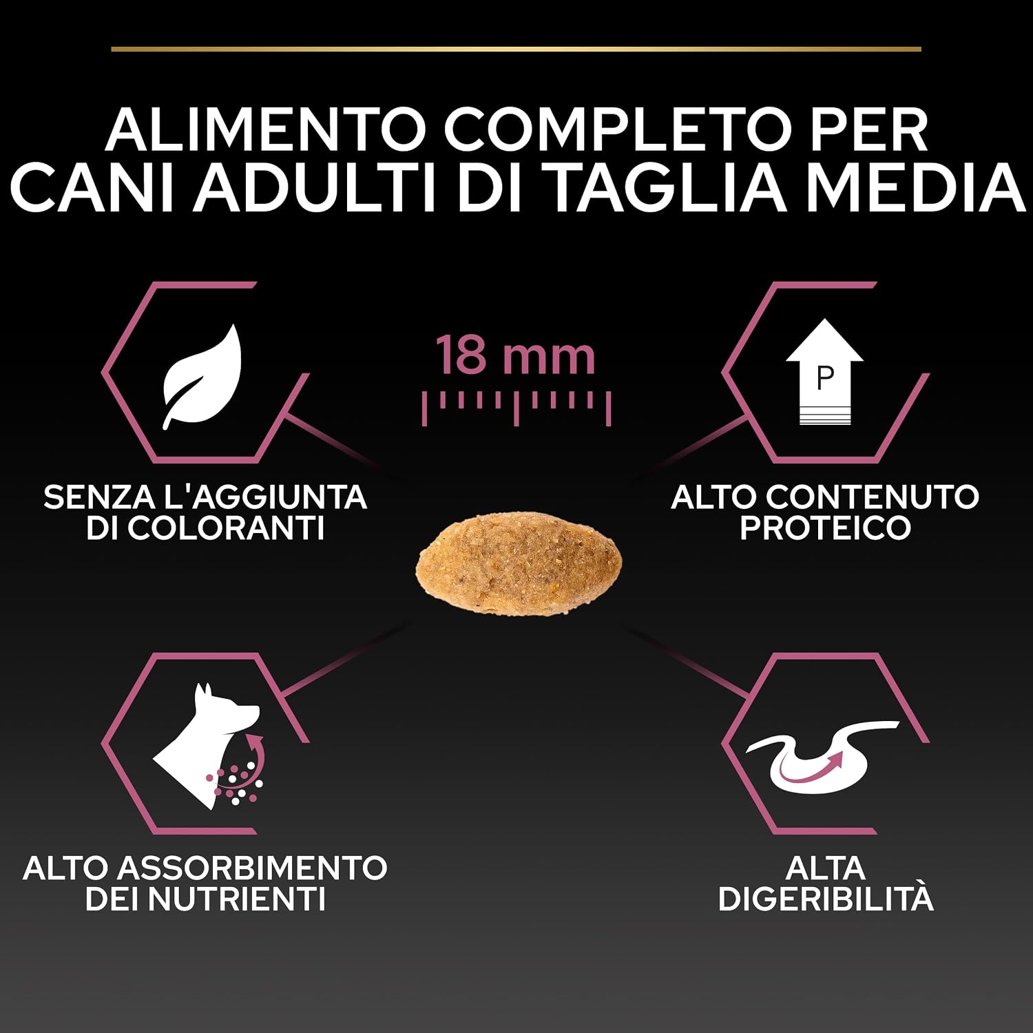 Detalle de Purina Pro Plan Optiderma Medium Adult Crocchette per Cane con Salmone 14kg