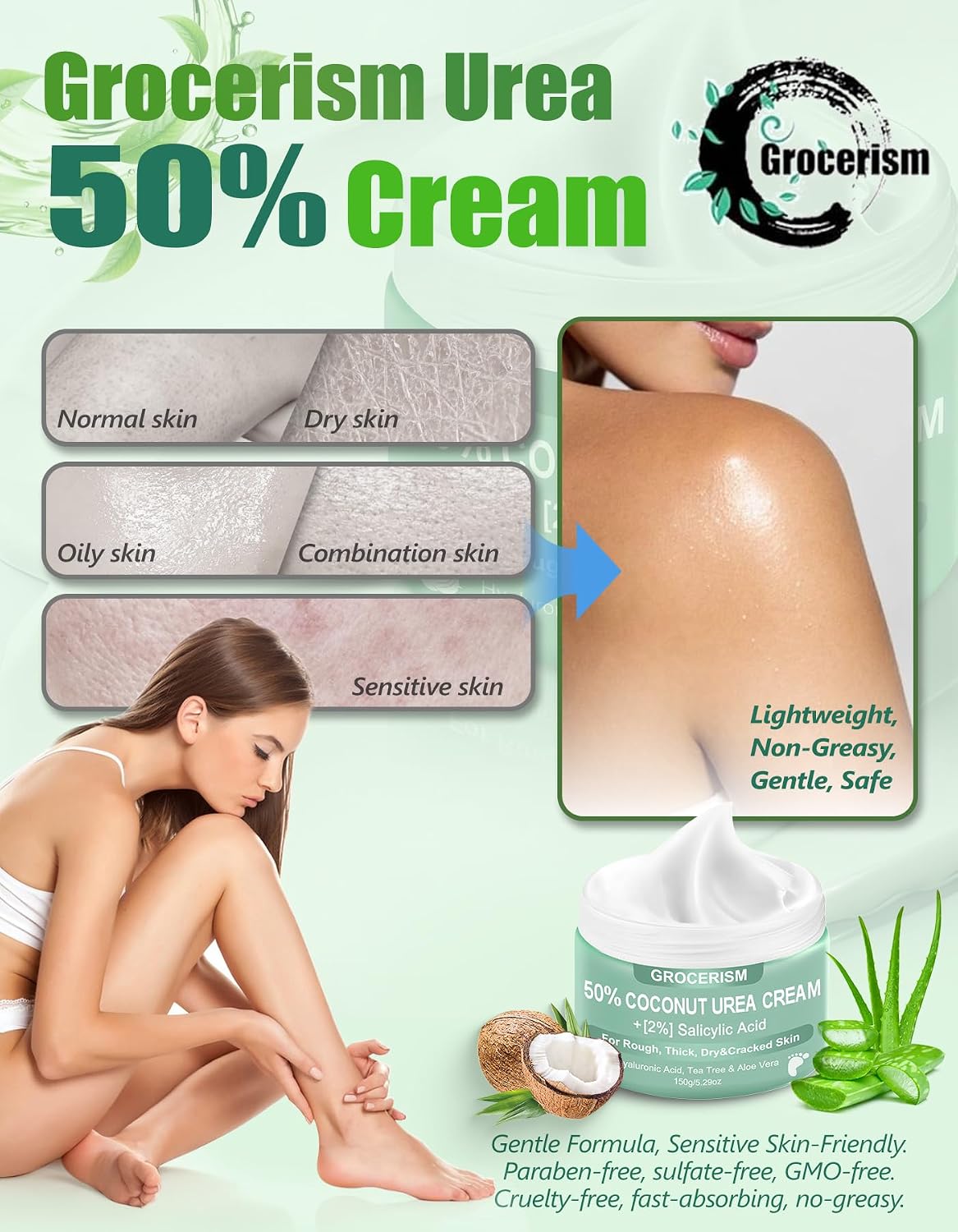 Detalle de Grocerism Foot Cream, 50% Urea