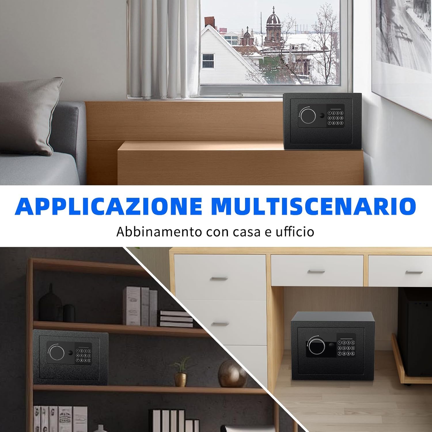 Thumbnail 6 de 6,6‑L Tresor für Zuhause – Elektronischer Safe 🔐