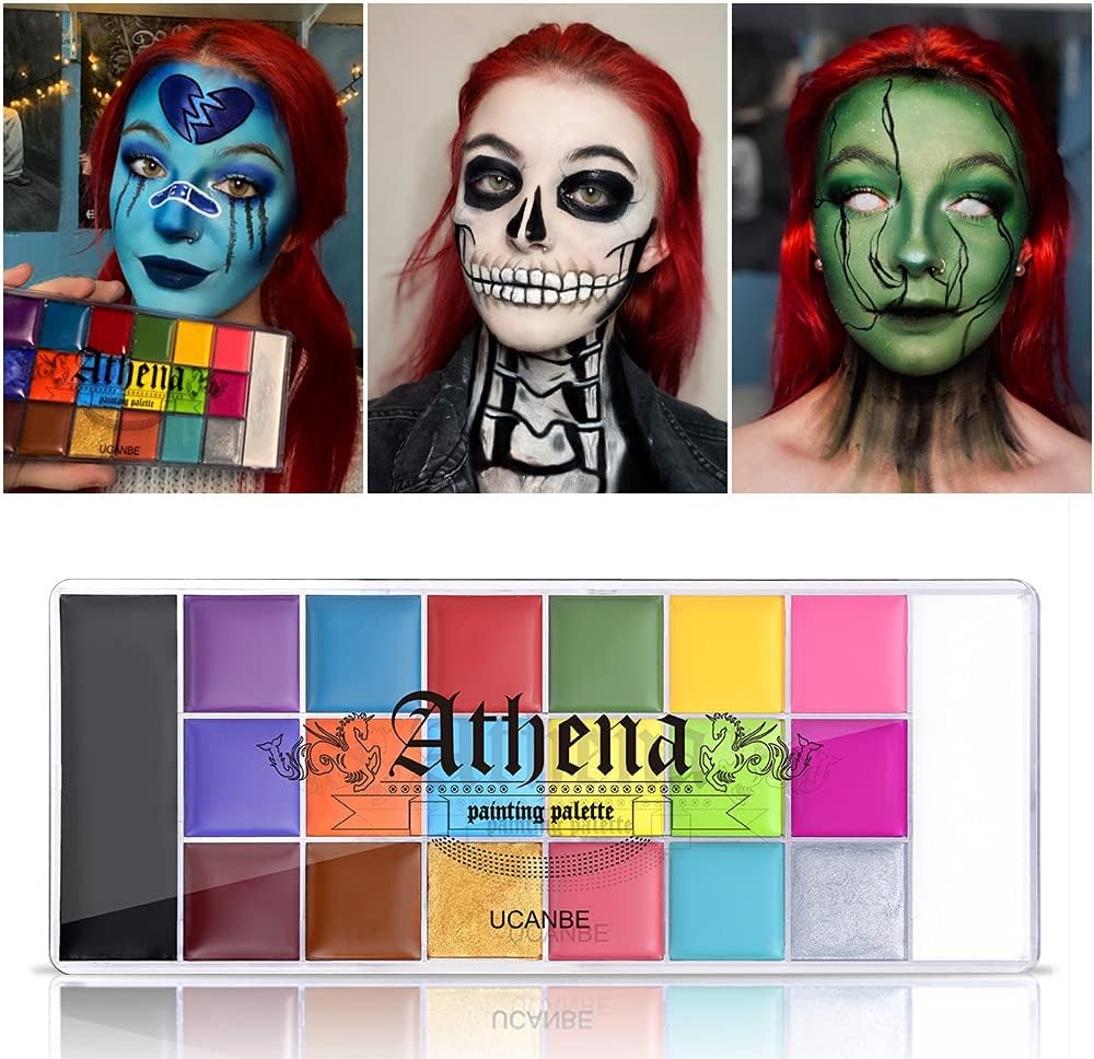 Detalle 2 de UCANBE Peinture Corporelle 20 Couleurs