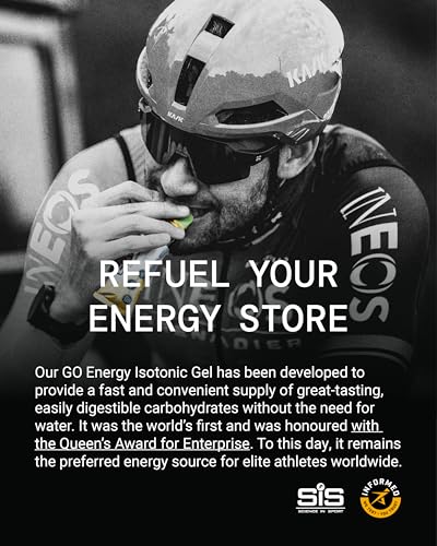 Detalle de Science in Sport GO Isotonic Energy Gels, Orange – 30 x 60ml