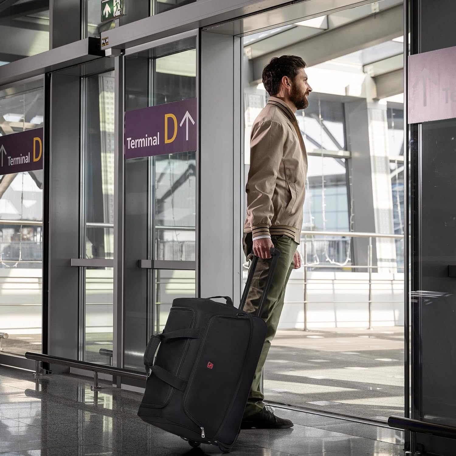 Thumbnail 6 de OIWAS 55L Wheelable Holdall with Shoe Compartment