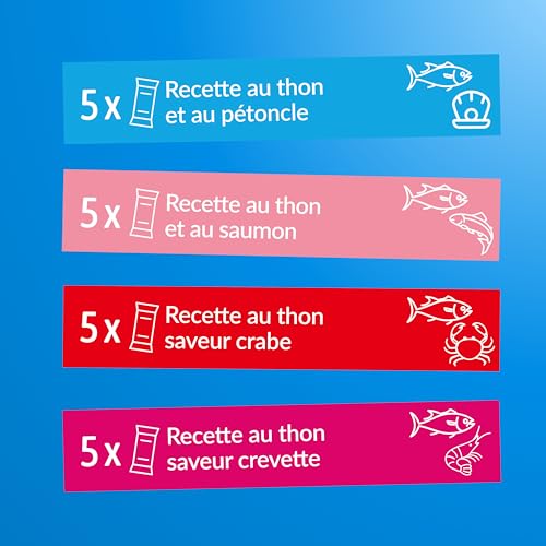 Thumbnail 4 de INABA Churu Friandises pour Chats – Multipack Fruits de Mer et Thon, 20 x 14 g