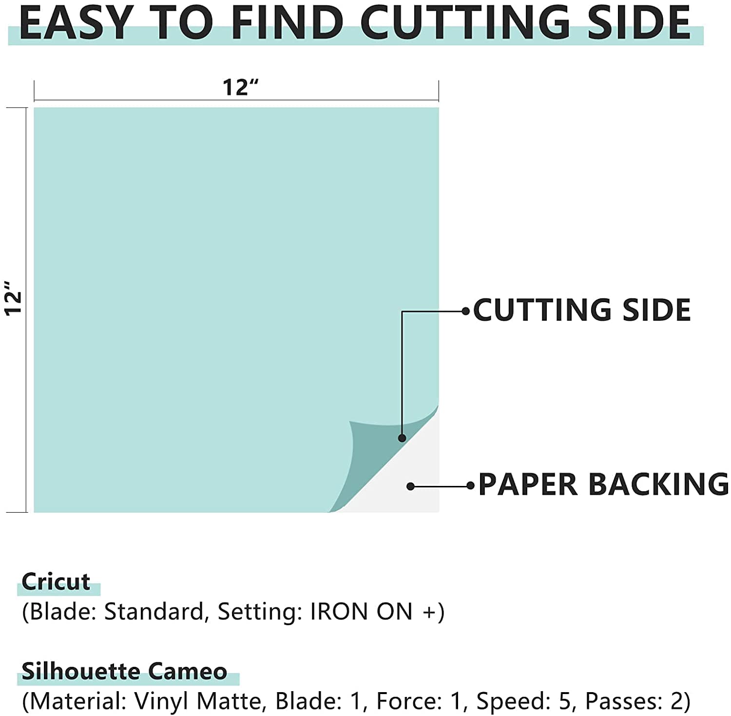 Thumbnail 3 de Lya Vinyl 40 Pack Glossy Permanent Vinyl Bundle (12 x 12 inch) for Cricut & Silhouette
