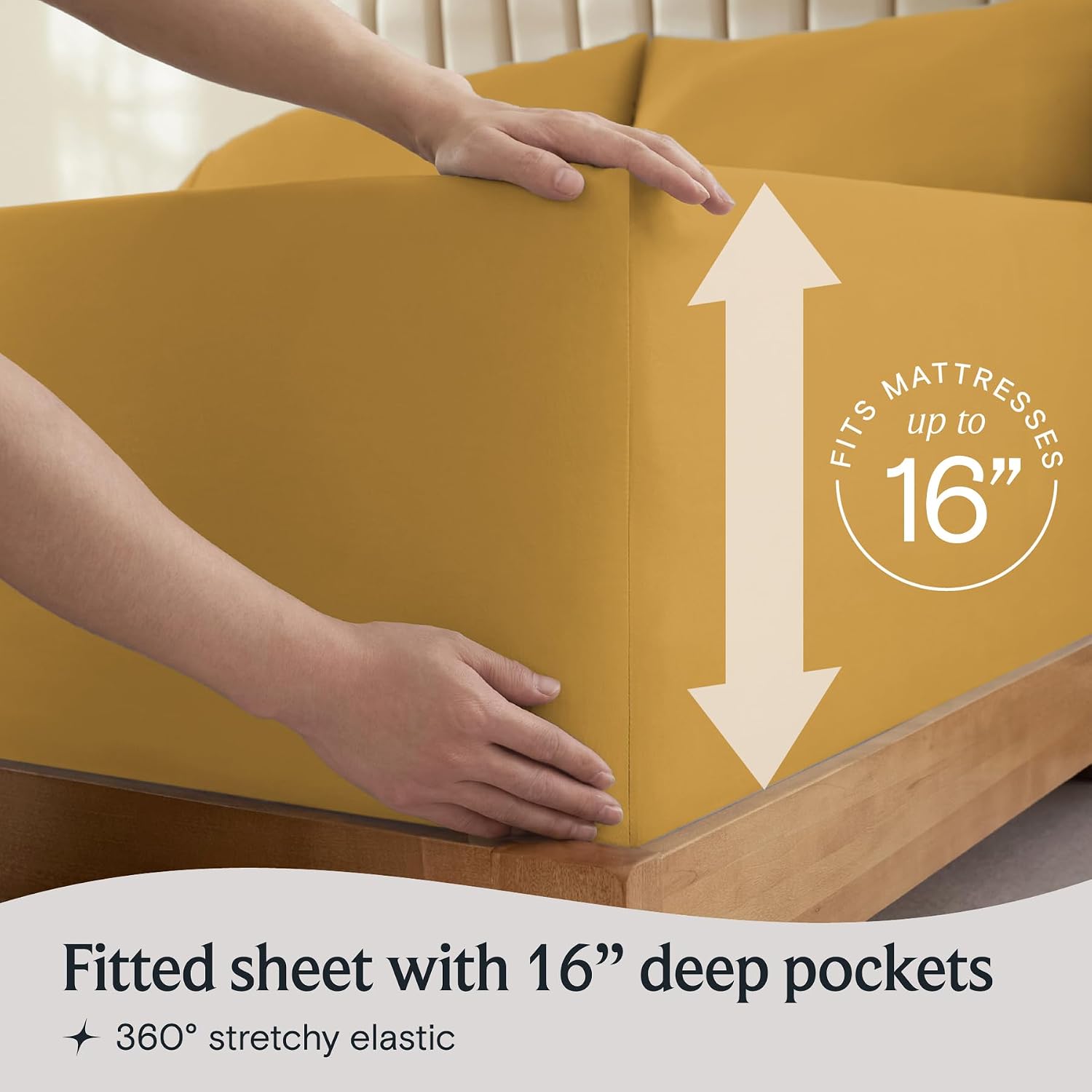 Thumbnail 5 de LuxClub 4-Piece Microfiber Sheet Set — Full, Deep Pockets, Breathable & Wrinkle-Resistant