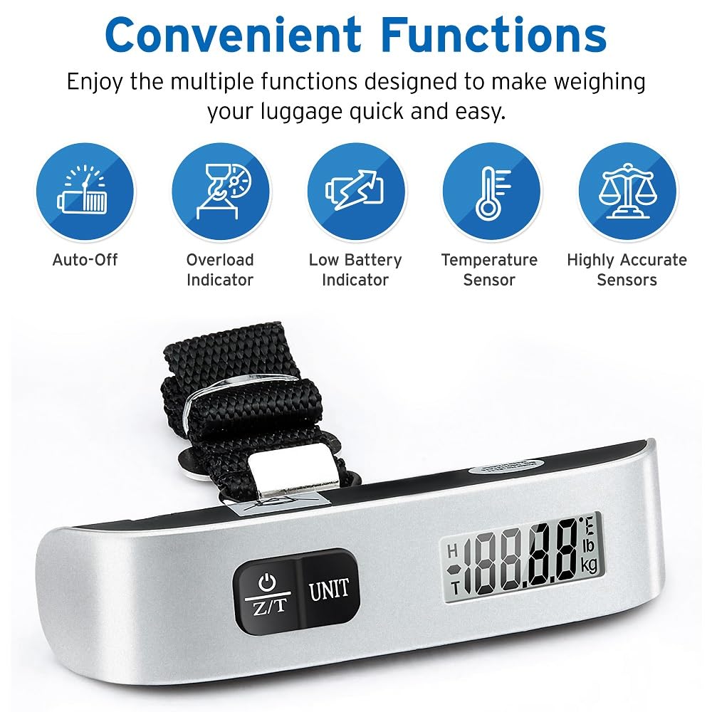 Detalle 2 de Etekcity EL11 Luggage Scale 110lb