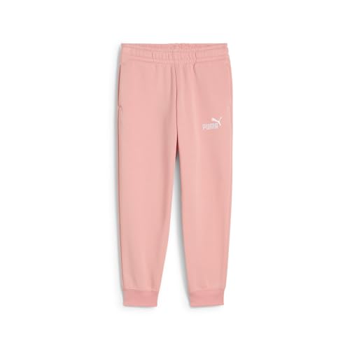 Detalle de PUMA ESS No. 1 Logo Sweatpants FL PS, pantalón de punto infantil Pink Fruit