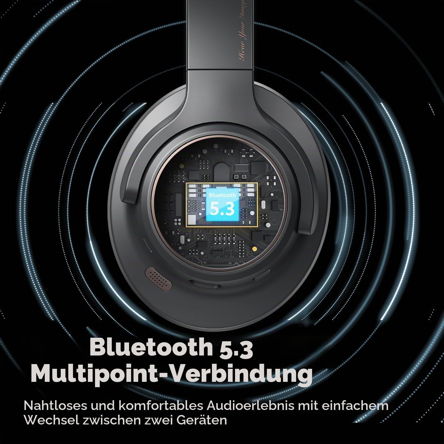 Thumbnail 5 de SoundPEATS Space Over‑Ear 123H Kopfhörer