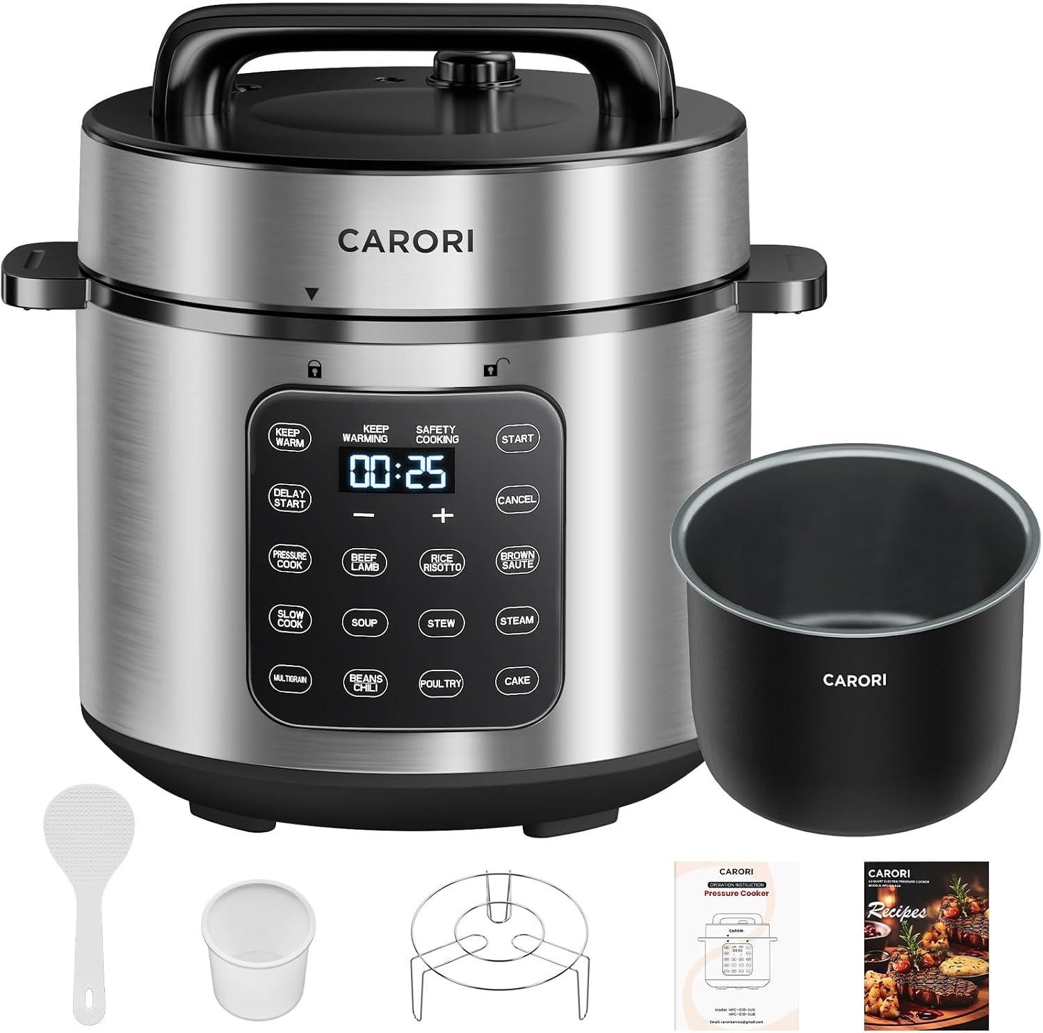 Detalle de Instant Pot Electric Pressure Cooker 6 Qt 🍲