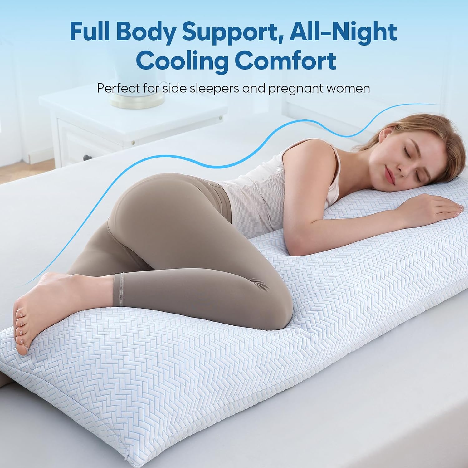 Thumbnail 3 de DOWNCOOL Cooling Body Pillow 20" x 54