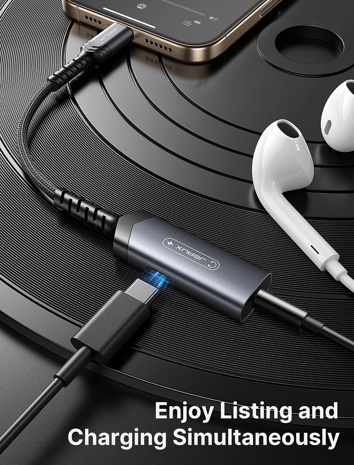 Detalle 2 de JSAUX Adaptateur USB C 60W PD