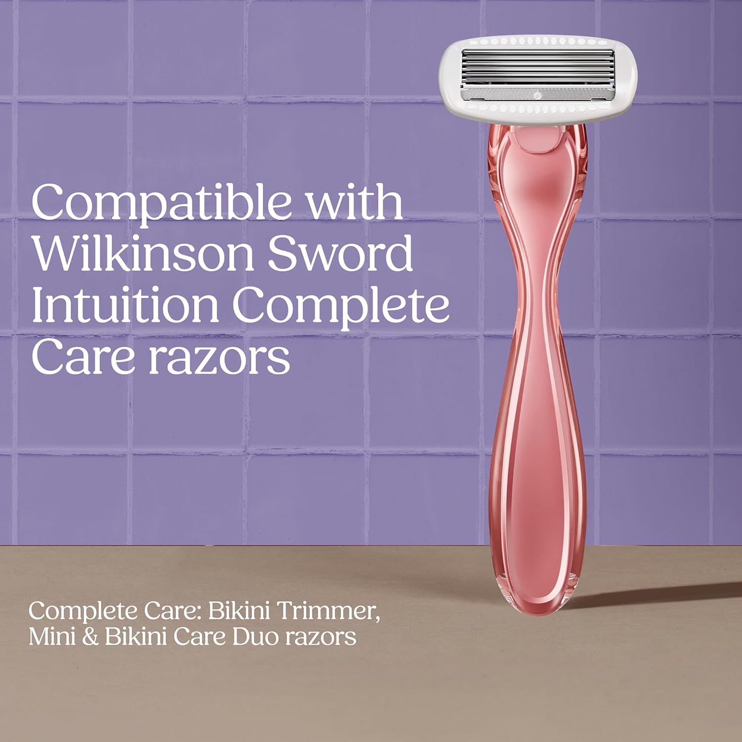 Thumbnail 5 de Wilkinson Sword Intuition Complete Care Razors for Women – Hydra-Boost Serum, XL Pack (1 Handle + 6 Refills)