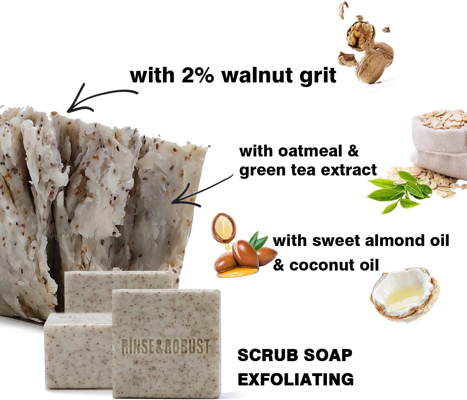 Thumbnail 4 de Rinse & Robust Men’s Bar Soap, 6-Pack with Six Distinct Scents