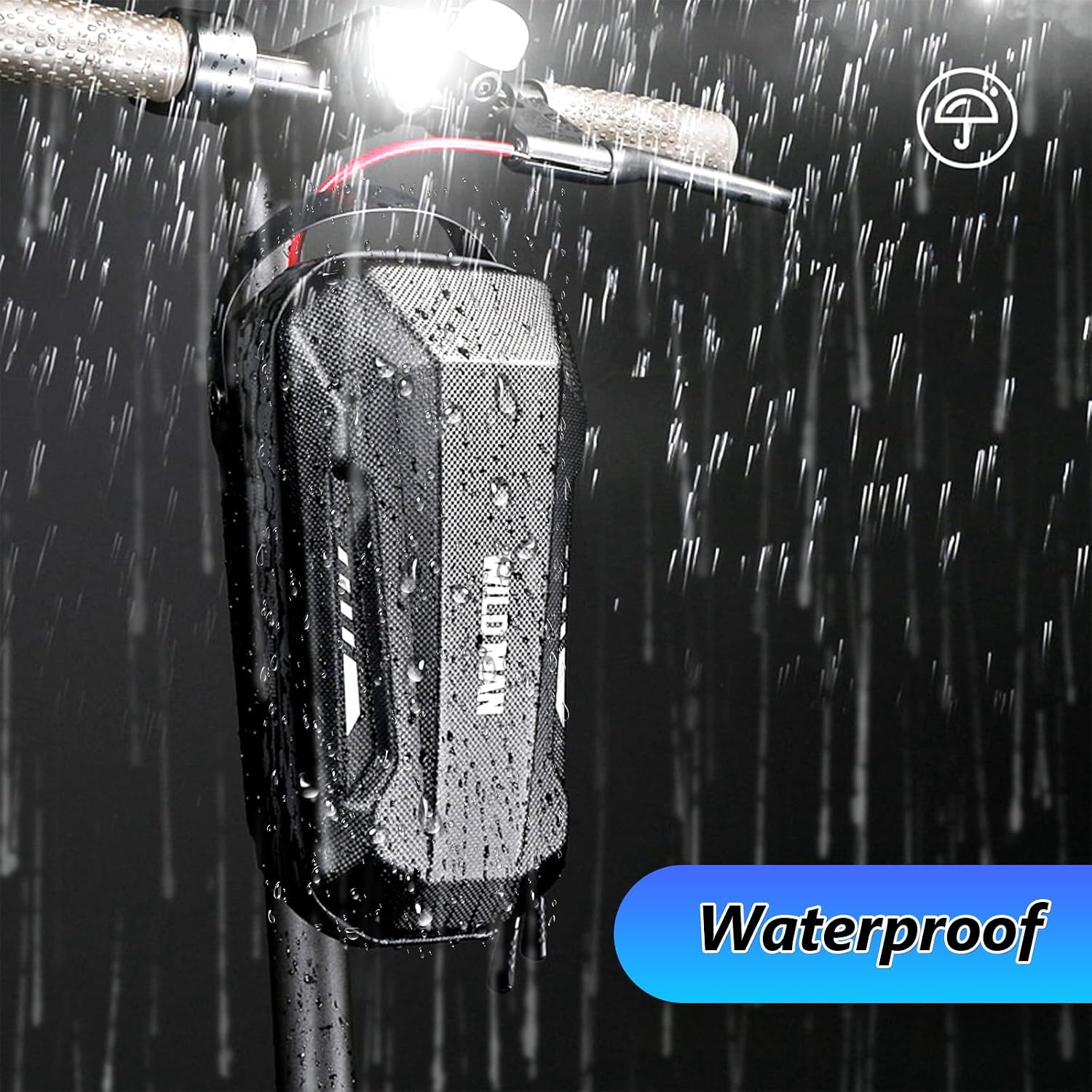 Thumbnail 6 de flintronic Scooter Tasche: 2L/3L Lenker-Tasche aus EVA, wasserdicht für Elektroroller – kompatibel mit M365/M365 Pro, Segway ES1/ES2/ES3 u. a.