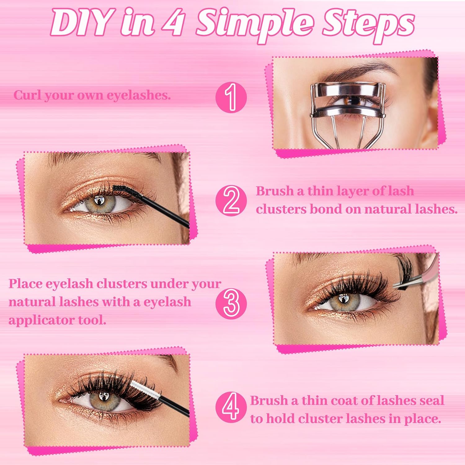 Thumbnail 6 de Fowendia Lash Clusters, 0.03mm Band