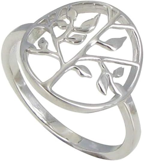 Thumbnail 1 de Les Poulettes Bijoux – Bague Argent 925 rhodié “Arbre de Vie”