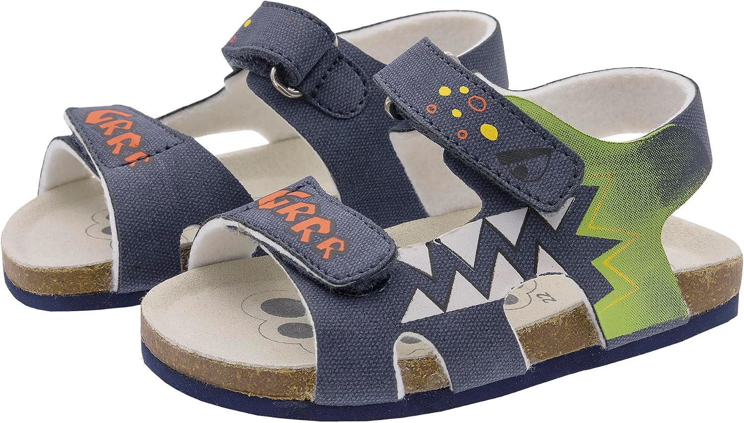 Detalle de Sandales Bébé Chicco avec fermeture à double scratch – Chaussures Enfants conçues en Italie