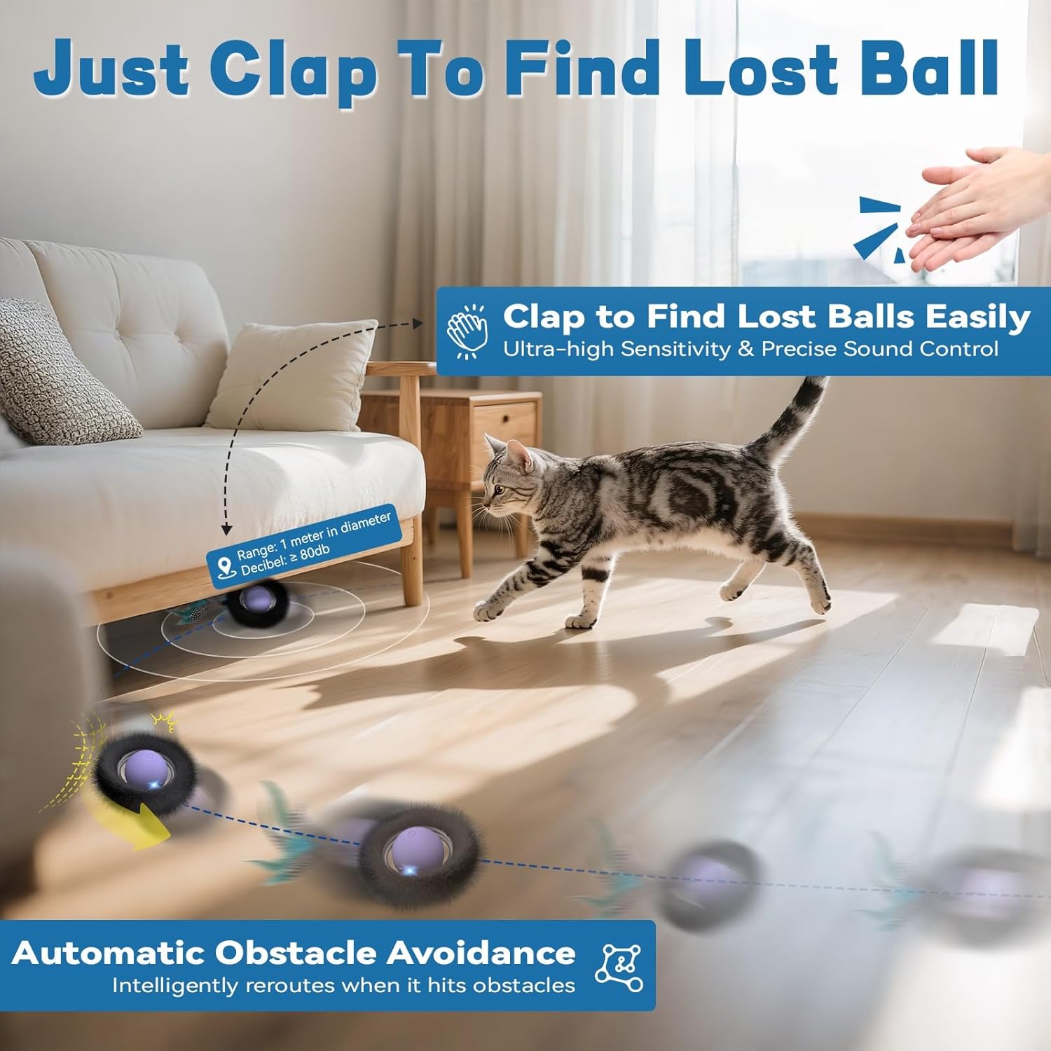 Thumbnail 5 de Cat Toys interactive maze ball kit