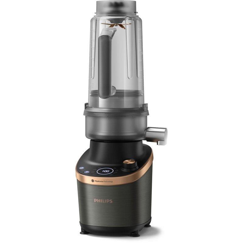 Detalle de Philips Flip & Juice HR3770/00: batidora 2 en 1 con ProBlend Ultra, 2 L y 1500 W