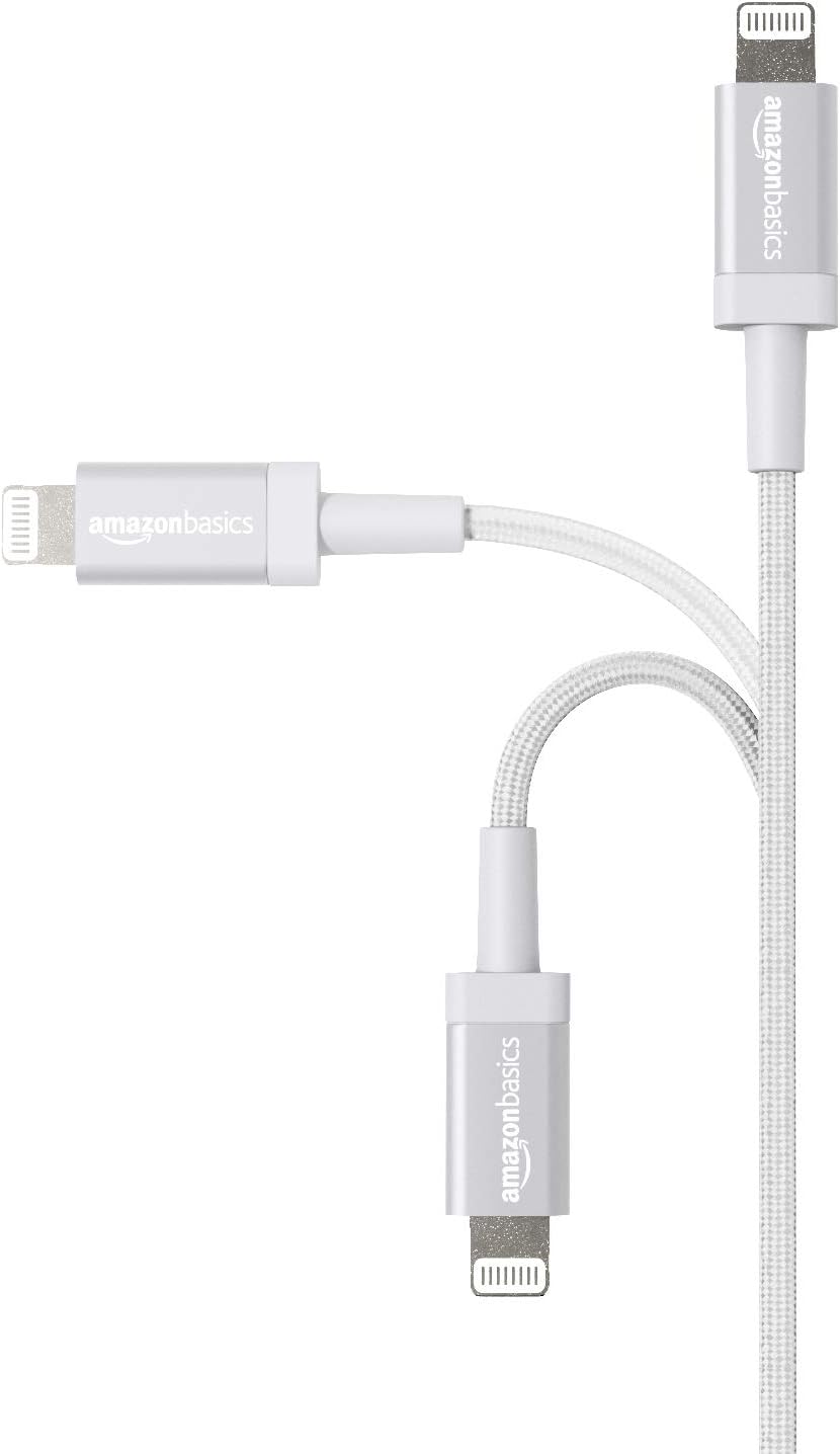 Thumbnail 1 de Amazon Basics Verbindungskabel Lightning auf USB-A (MFi-zertifiziert), Nylon-ummantelt, 1,8 m – für iPhone & iPad