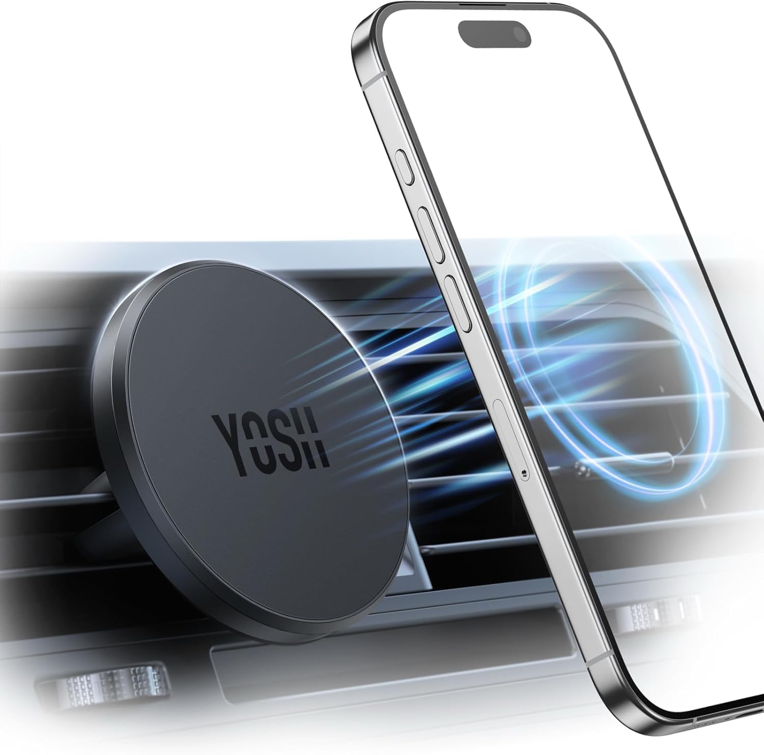 Detalle de YOSH Porta Cellulare Auto Magnetico MagSafe 35N