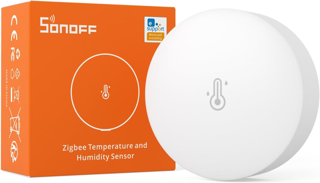 Detalle de SONOFF SNZB-02P Zigbee Temperature and Humidity Sensor