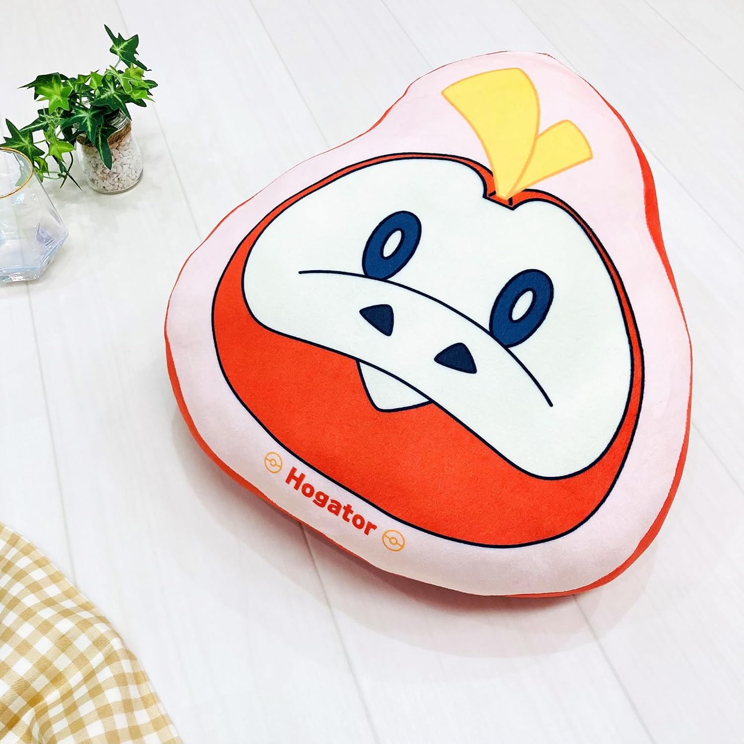 Detalle de MORIPiLO ポケモン ホゲータ 抱き枕 もちもちフェイスクッション 30×25×8cm