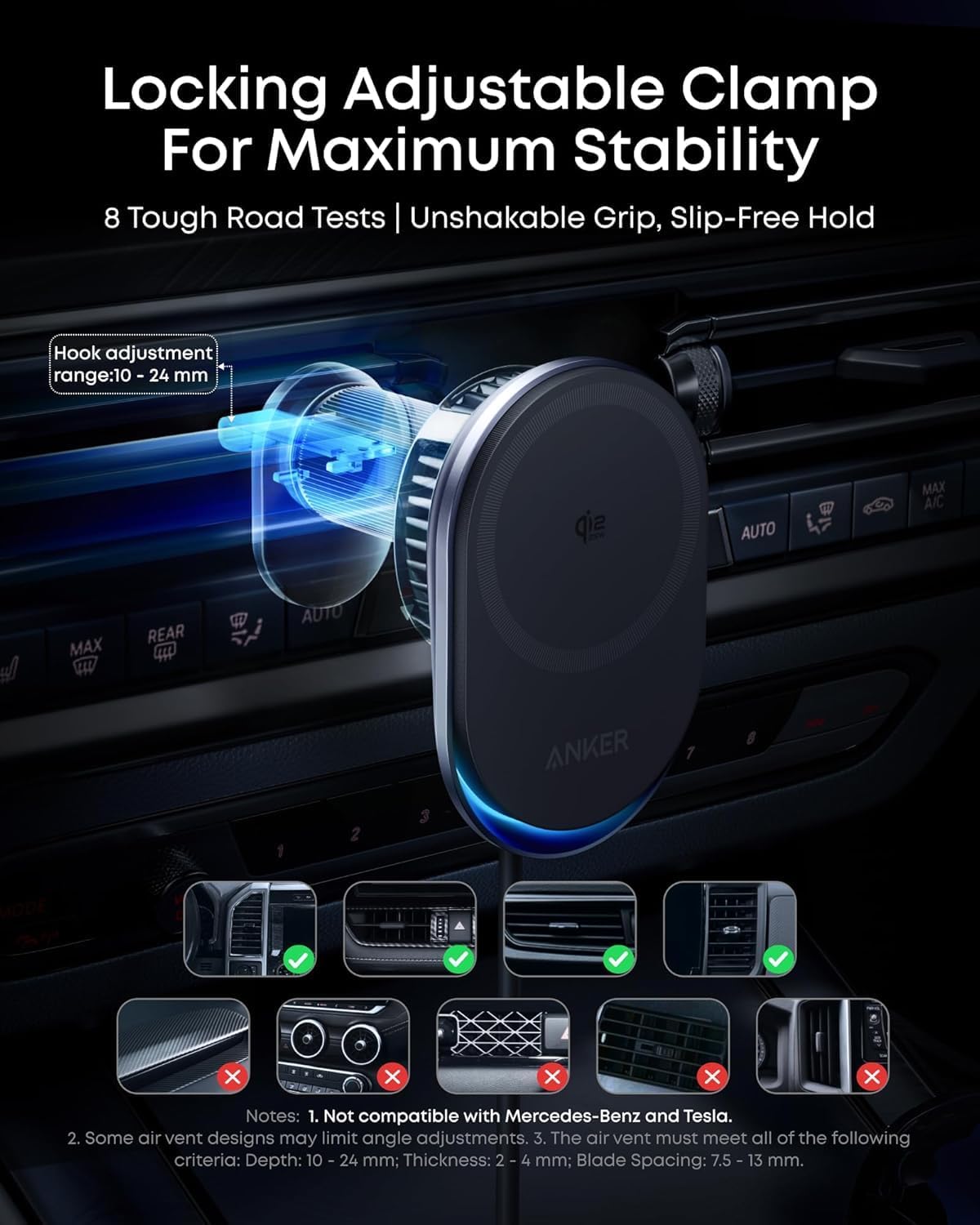 Thumbnail 1 de Anker Prime MagSafe Car Mount