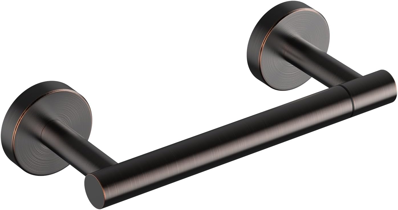 Detalle de FORIOUS FF01124 Pivoting Toilet Paper Holder, Oil-Rubbed Bronze SUS304 Steel