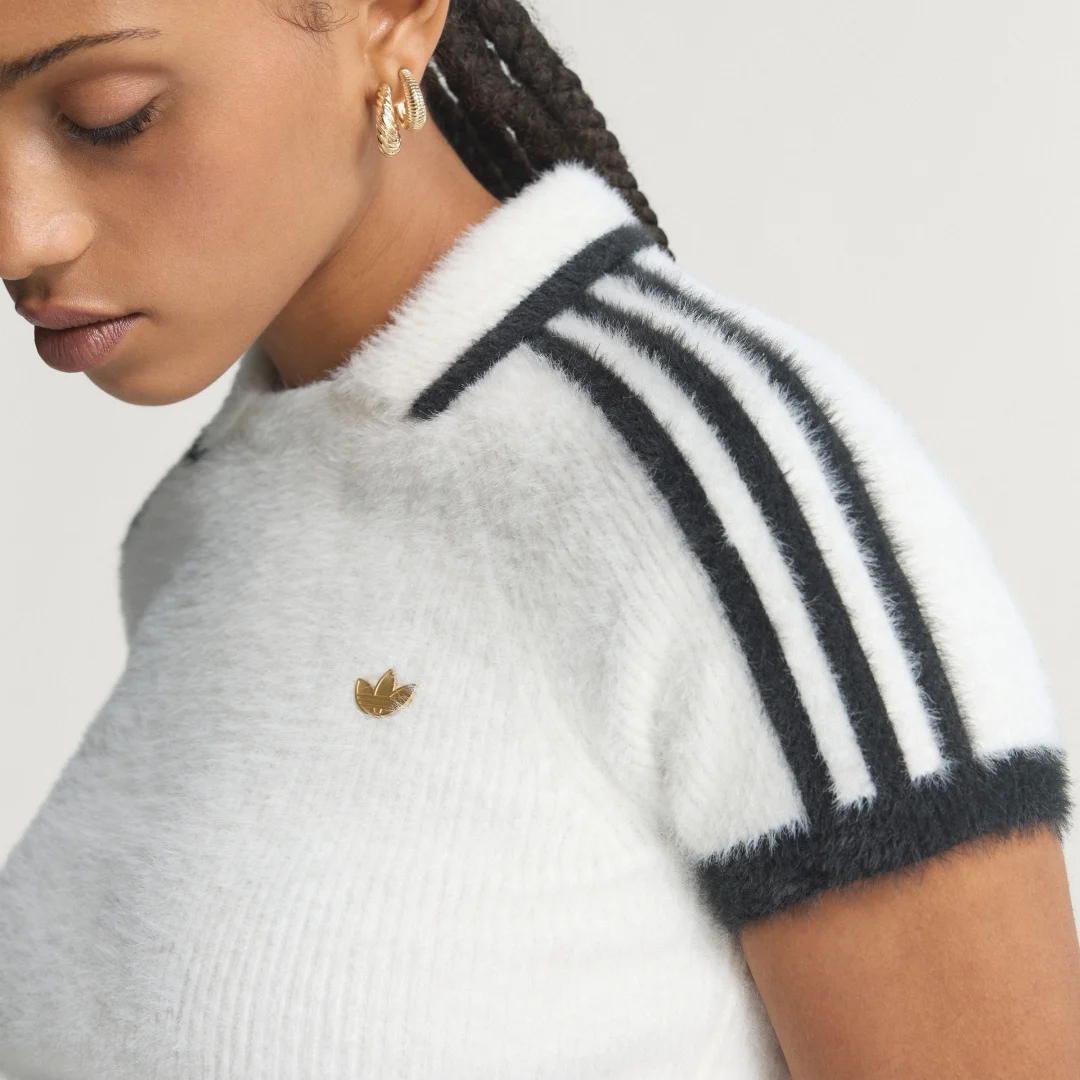 Detalle de Camiseta de punto Cali — Adidas (Blanco)