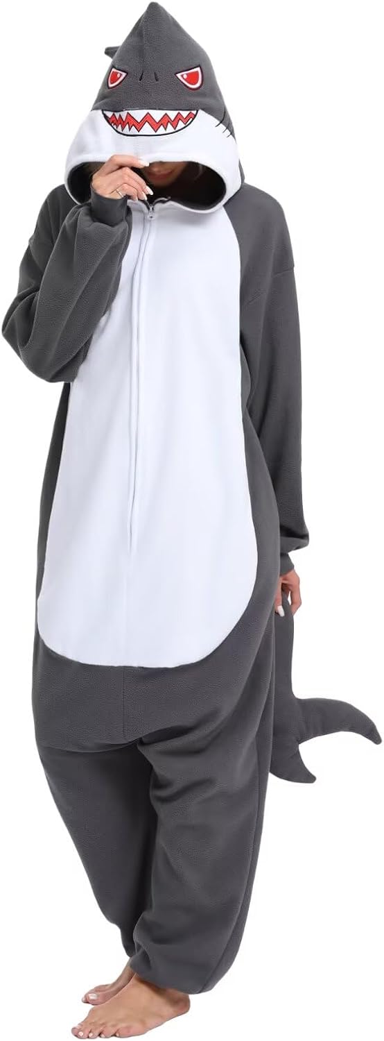 Detalle 2 de LBJR Cosplay Schlafanzug Erwachsene Tierkostüm Jumpsuit