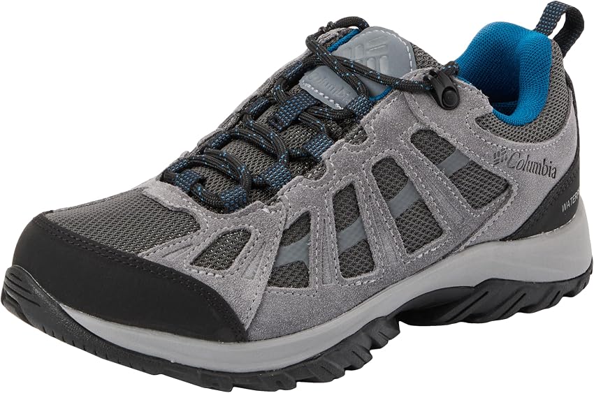 Detalle de Columbia Redmond 3 WP, Zapatillas Trekking Hombre Gris